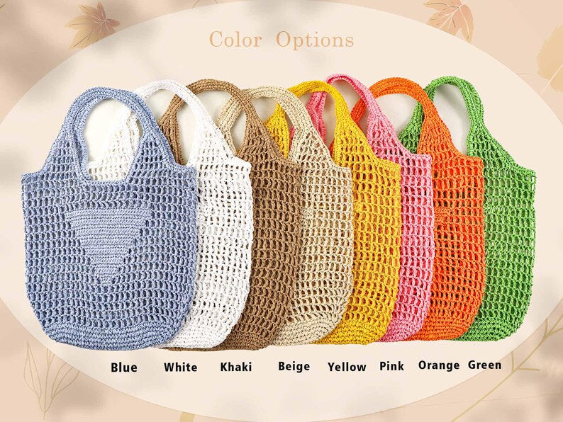 Personalized beach tote bag,Beach straw bag,Bridal Shower Bag title